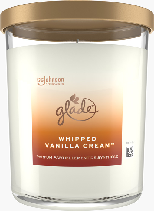 Glade® Bougie Whipped Vanilla Cream