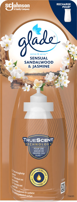 Glade® Sense & Spray™ Recharge Sensual Sandalwood & Jasmine