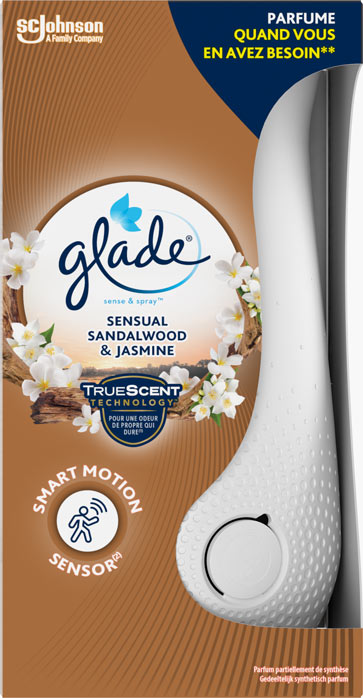 Glade® Sense & Spray™ Diffuseur Sensual Sandalwood & Jasmine