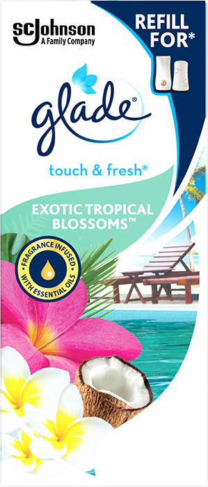 Glade® Touch & Fresh® Exotic Tropical Blossoms® Refill