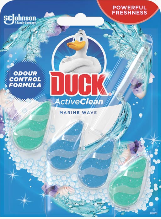 Duck® Active Clean Toilet Rimblock Marine