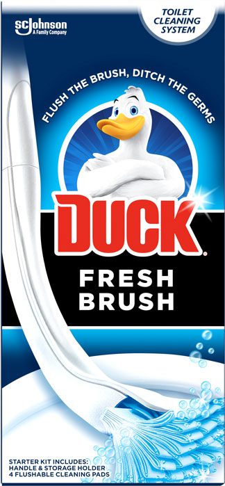 Duck® Fresh Brush Handle + Refills