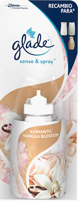Glade® Sense & Spray – Romantic Vanilla Blossom