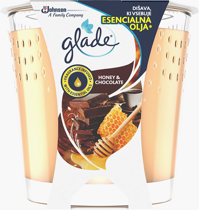 Glade® Κερί - Honey & Chocolate