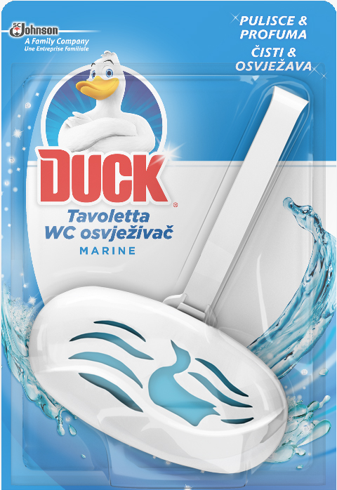 Duck® WC Osvježivač 3u1, Miris Marine