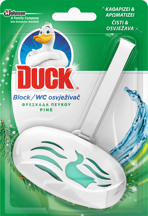 Duck® WC Osvježivač 3u1, Miris Pine