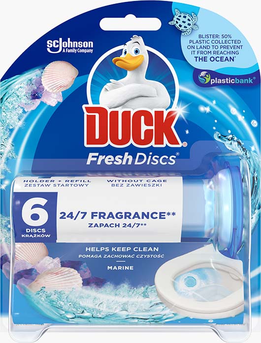 Duck® Fresh Discs® Wc-Öblítő Korong Marine