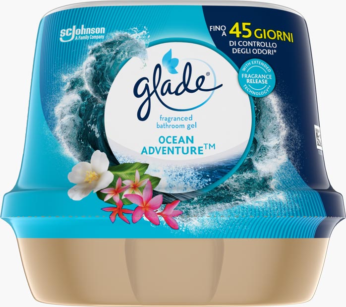 Glade® Fragranced Bathroom Gel Ocean Adventure
