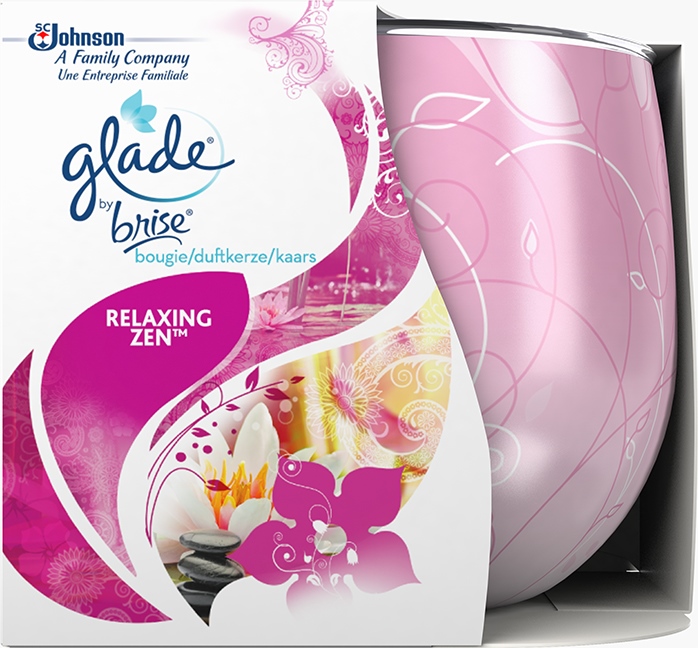 Glade® by Brise® Bougie Relaxing Zen™
