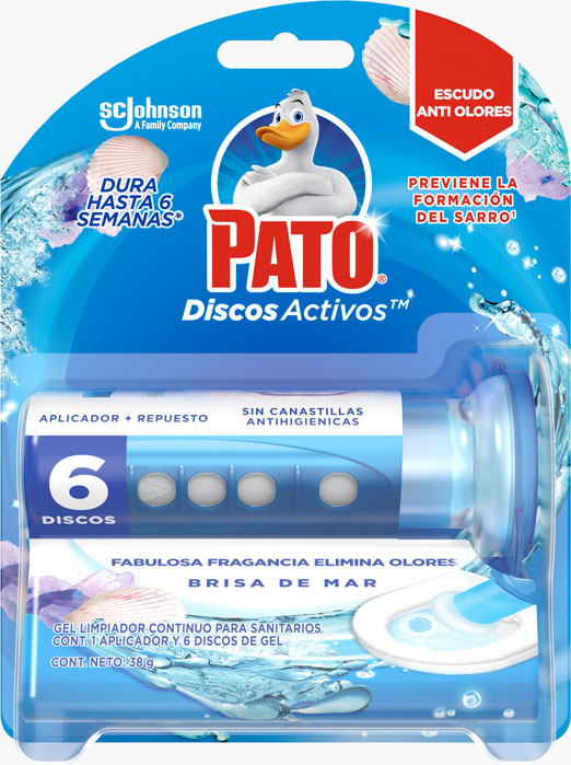 Mr Músculo® Pato® Discos Activos Brisa Marina