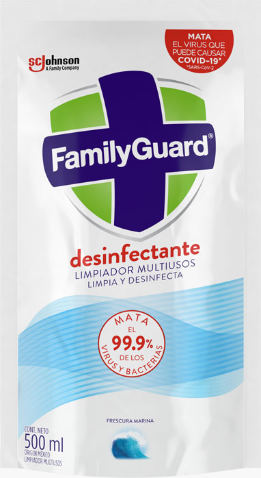 FamilyGuard® Desinfectante Limpiador Multisusos Frescura Marina Repuesto