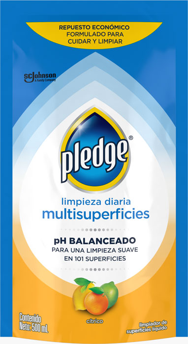 Pledge® Limpieza Diaria Multisuperficies Líquido Repuesto Cítrico