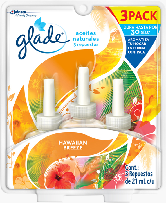 Glade® Aceites Naturales  Hawaiian Breeze