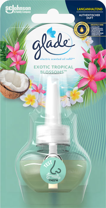 Glade® Electric Scented Oil Navulling Exotic Tropical Blossoms