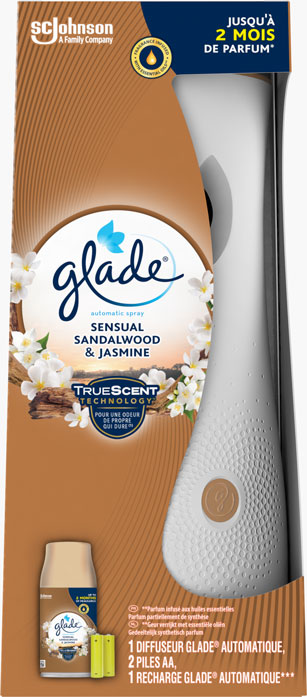 Glade® Automatic Spray Houder - Sensual Sandalwood & Jasmine