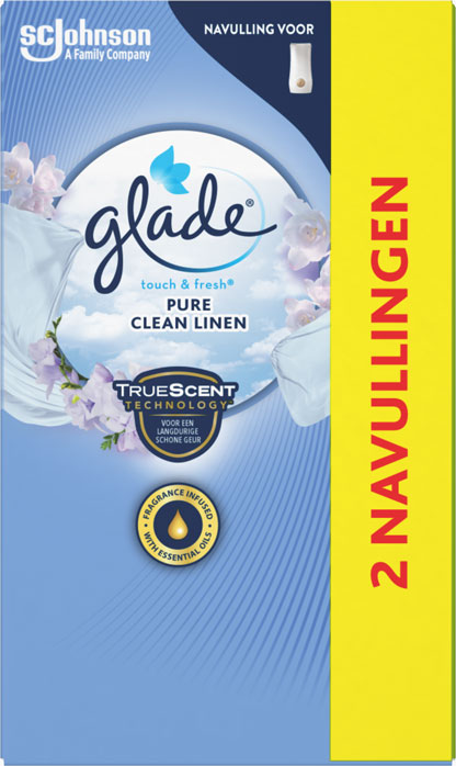 Glade® Touch & Fresh Navulling Pure Clean Linen