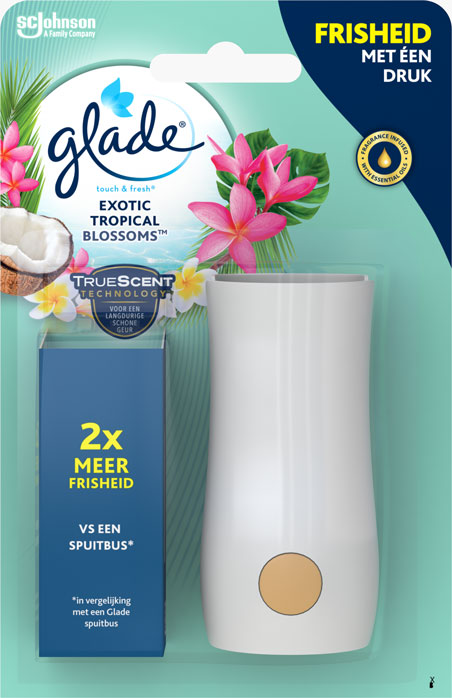 Glade® Touch & Fresh Houder Exotic Tropical Blossoms