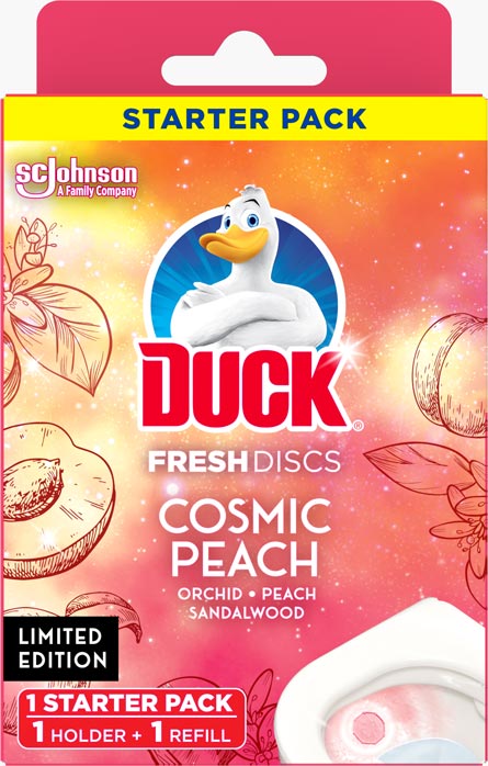 Duck®Fresh Discs® Holder - Cosmic Peach