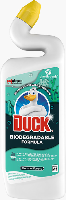 Duck® Biodegradowalna Formuła Coastal Forest - żel do czyszczenia toalet