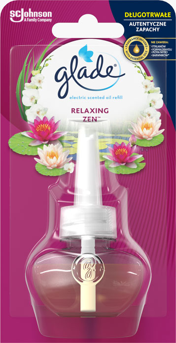 Glade® Electric scented oil - Relaxing Zen™, zapas do elektrycznego odświeżacza powietrza