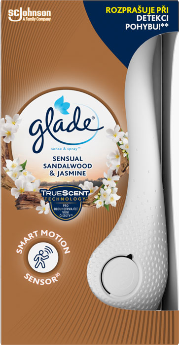Glade® sense & spray™ - Sensual Sandalwood & Jasmine - automatyczny odświeżacz powietrza