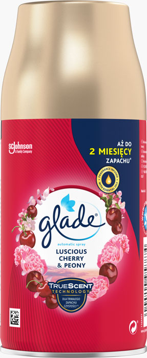Glade® automatic spray - Luscious Cherry & Peony - zapas