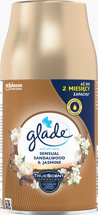 Glade® automatic spray - Sensual Sandalwood & Jasmine - zapas
