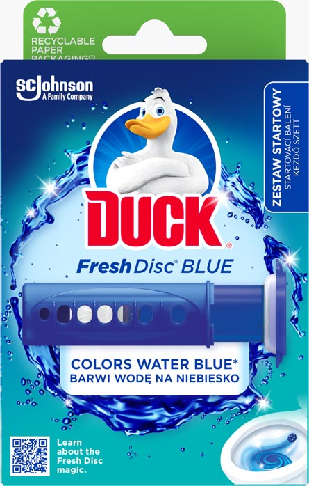Duck® Fresh Discs® Blue- żelowy krążek do toalet