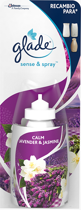 Glade® Sense & Spray™ Recarga Calm Lavender & Jasmine