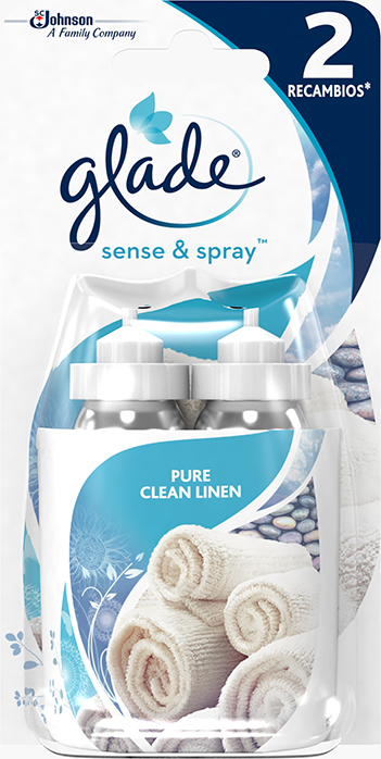 Glade® Sense & Spray™ Recarga Pure Clean Linen