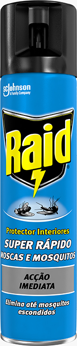 Raid® Aerossol Super Rápido Moscas e Mosquitos 