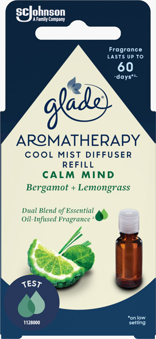 Glade® Aromatherapy Cool Mist Diffuser Recarga Pure Happiness