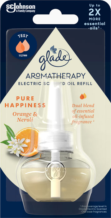 Glade® Aromatherapy Electric Scented Oil Recarga Pure Happiness 