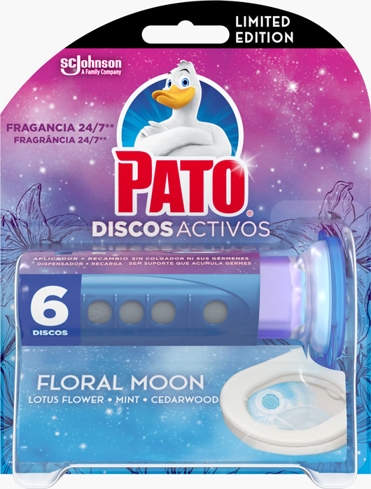 Pato® Discos Activos Aparelho Floral Moon