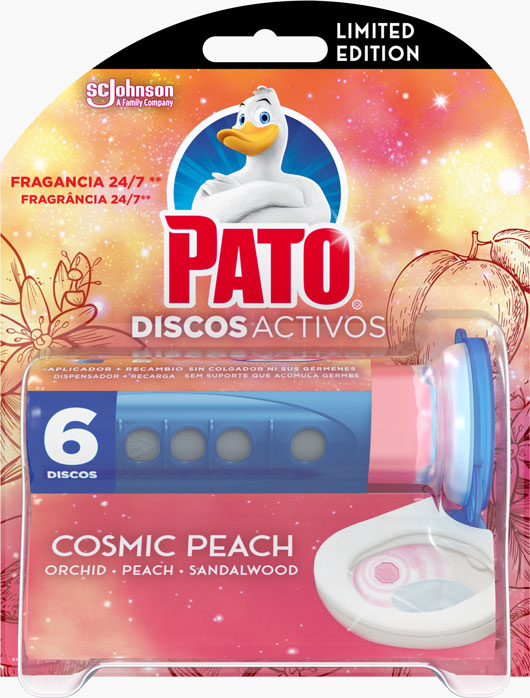 Pato® Discos Activos Aparelho Cosmic Peach 