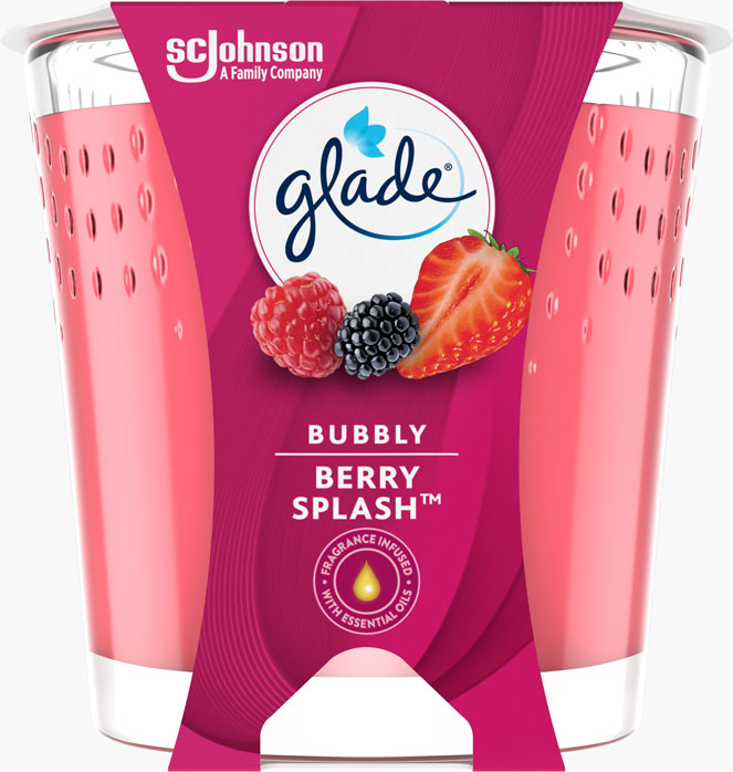 Glade® Velas Berry Splash 