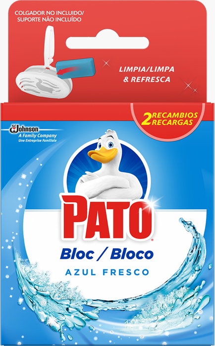 Pato® Bloco Sanitário Recarga Azul Fresco  