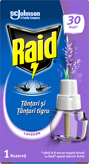 Raid® Electric Lichid Rezerva Lavanda