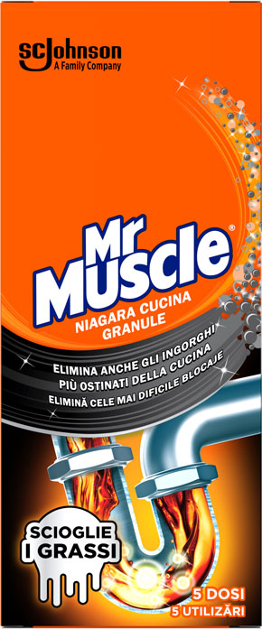 Mr. Muscle® Granule pentru desfundat ţevile