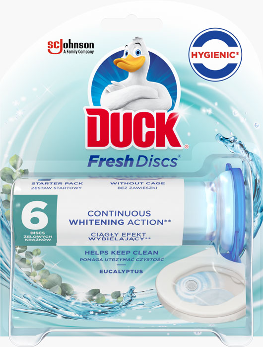 Duck® Fresh Discs aparat de toaletă - Eucaliptus