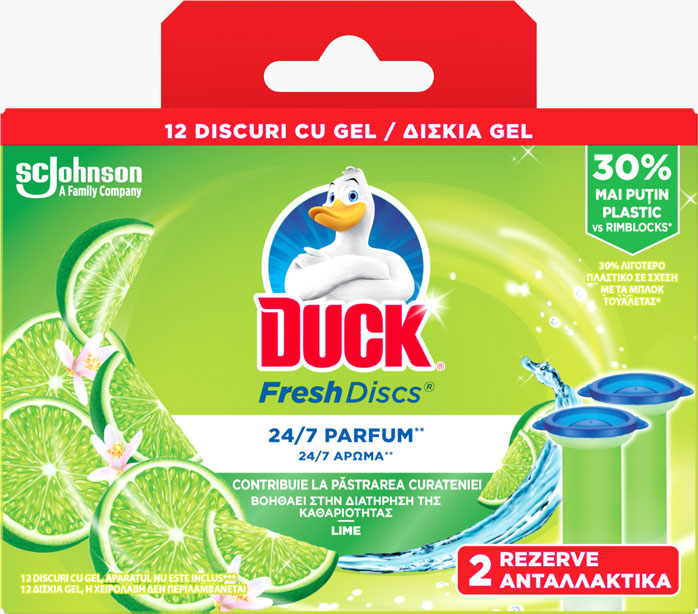 Duck® Fresh Discs rezervă dublă  - Lime