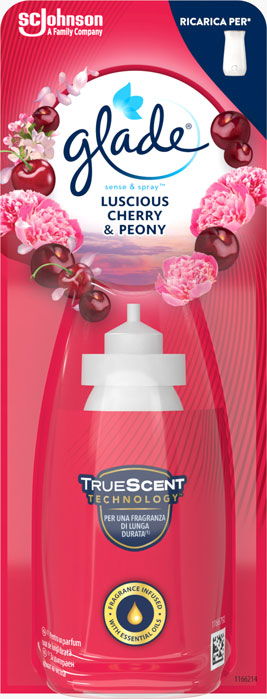 Glade® Sense & Spray™ -  Luscious Cherry and Peony - Rezervă