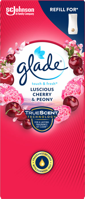 Glade® Touch & Fresh® Rezervă Luscious Cherry & Peony