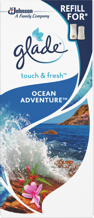 Glade® Touch & Fresh™ Ocean Adventure Refill