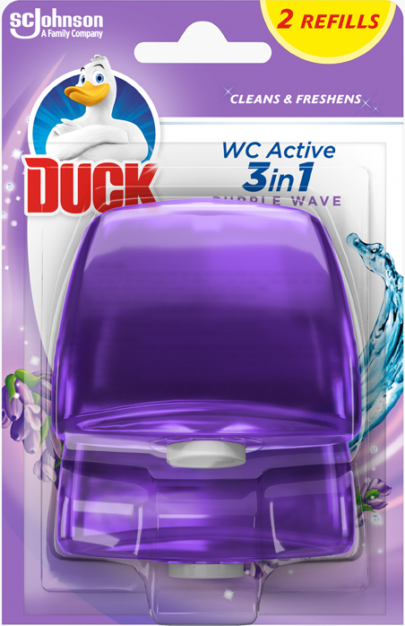 Duck® WC Active - Purple Wave Twin Refill