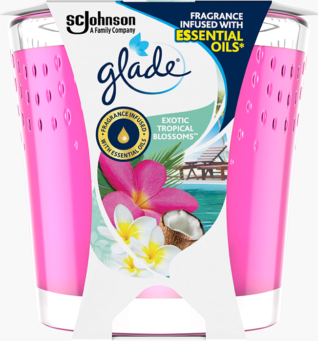 Glade® Doftljus Tropical Blossoms