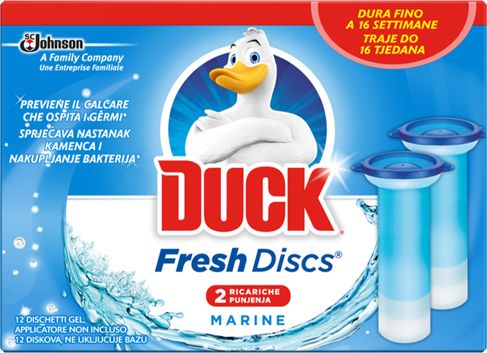 Duck® Fresh Discs™ Marine, dvojno polnilo