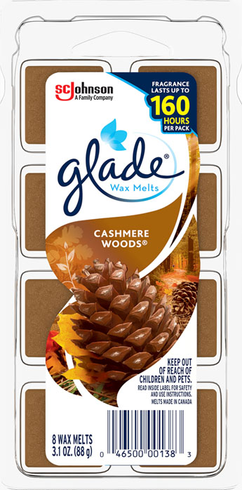 Glade® Cashmere Woods® Wax Melts