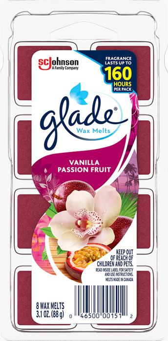 Glade® Vanilla Passion Fruit Wax Melts