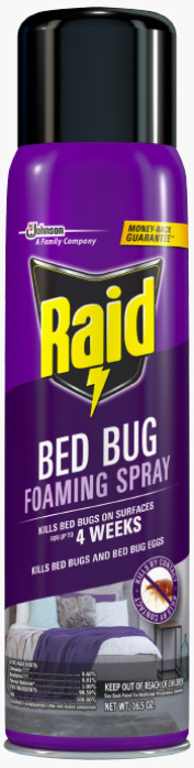 Raid® Bed Bug Foaming Spray